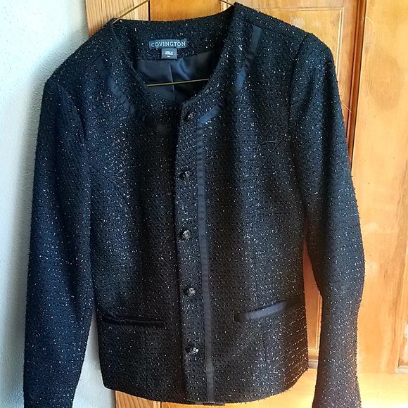 Women's Covington Tweed Blazer - Picture 1 of 4
